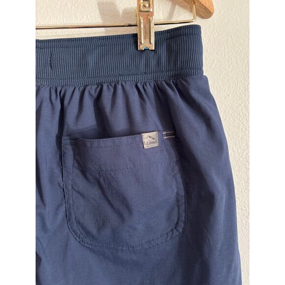 LL Bean women’s XS Vista camp skort in Nautical Navy with spandex shorts UPF 50+ - Picture 5 of 10